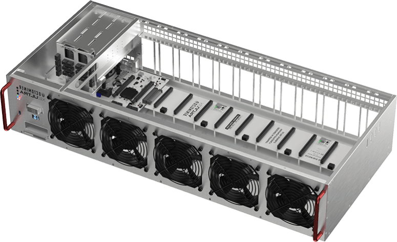 Custom made dedicated crypto mining hardware