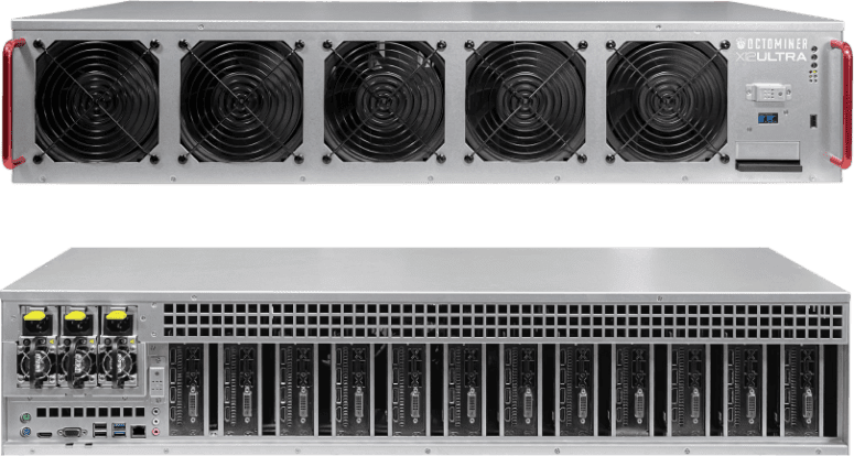 Octominer ETH 1000 mhs mining server